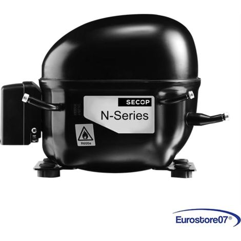 Compressore frigorifero / congelatore secop nl7cn - gas  r290 -  lmbp 7,27cc (1/3)