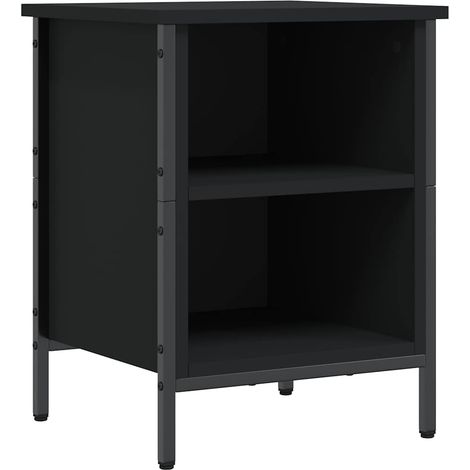 Maison Exclusive - Scarpiera Nera 38x35x50 cm in Legno Multistrato (1/5)