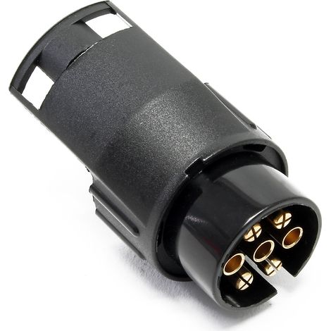 Adaptador de enchufe para remolque y caravanas de 7 a 13 polos Conector convertidor remolque