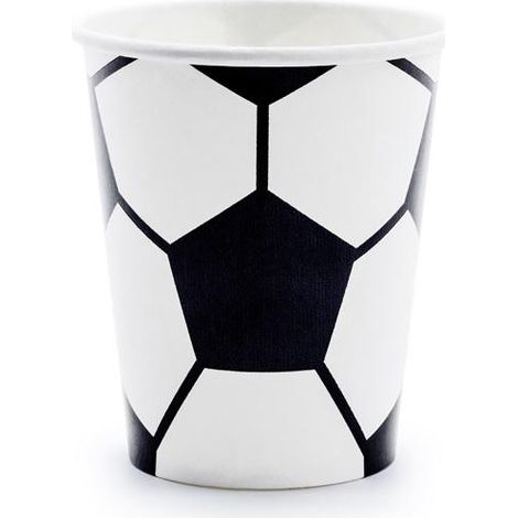 Bicchieri da calcio, 260 ml, 6 pezzi