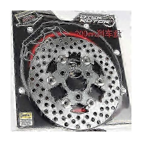 Disques de frein universels uniques 20057mm/22070mm/26060mm pour motos/scooters/motos sportives/vélos, disques de frein usinés CNC pour Yamaha, Honda, Suzuki, KTM (Style A 200 Titanium) (1/5)