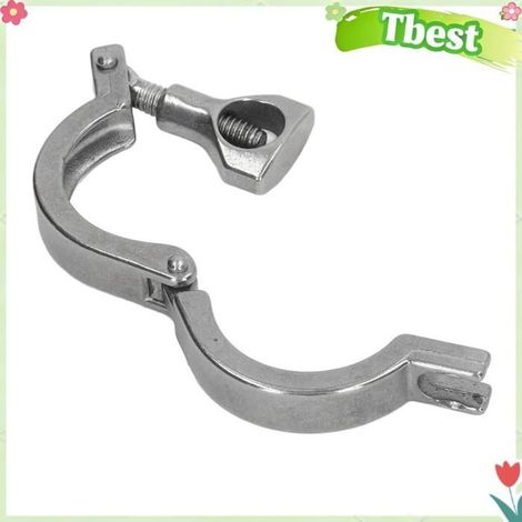 Tbest Pince triple Raccord de fixation à 1 broche en acier inoxydable 304 à triple pince avec écrou à oreilles pour auto fixation (1/5)