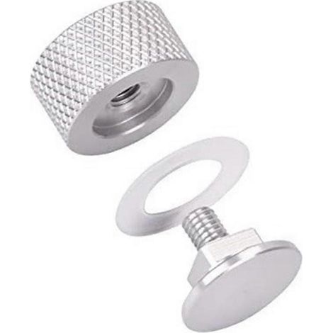 Fixations pour casque de soudage (tuyauterie), coiffe de rechange pour casque de soudage, accessoires moletés pour casque de soudage argentés (1/5)