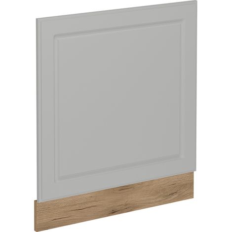 Façade de lave-vaisselle R-Line, Blanc campagne, 60cm sans PT, Vicco