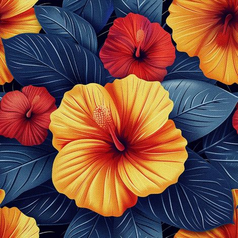 Tela decorativa para exteriores Oxford - Motiv Blumen I DX5221 (1/5)