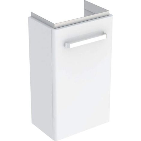 Geberit Renova Compact, élément bas pour lave-mains, avec une