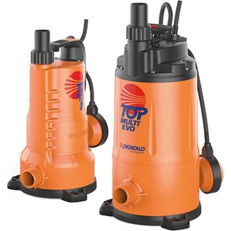 Pedrollo TOP MULTI Elettropompe sommergibili multigiranti TOPMULTI 1-EVO 0,37kW 0,5HP Monofase Cavo 10m