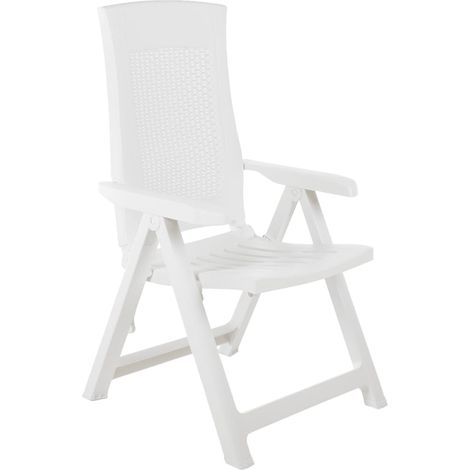 Maison Exclusive - Verstellbare Gartenstühle 2 Stk. Kunststoff We