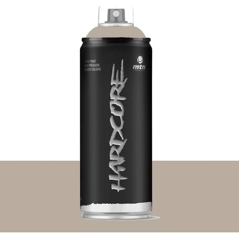 Bombe de peinture aérosol MTN Hardcore Gris ville (RV-57) 0,4 L (1/2)