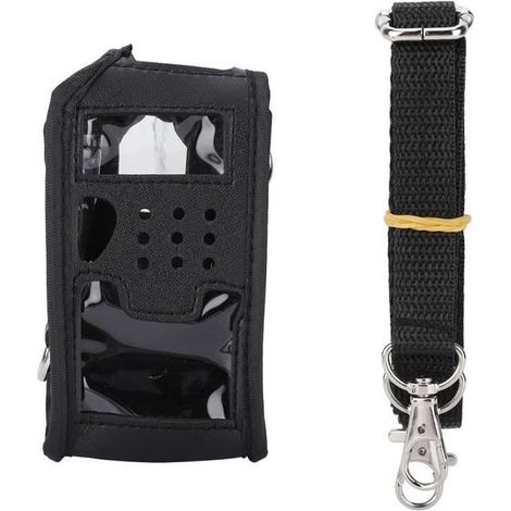 Walkie Talkie Housse en cuir pour BAOFENG UV-5R Plus UV-5RE Plus UV-5RB-CER (1/4)