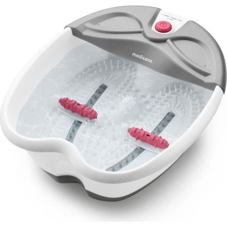 MEDISANA - FS 300 - Bain pour pieds - Blanc - Massage spa et vibration relaxant (1/5)