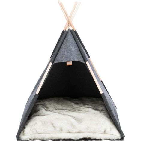 Trixie Tipi Höhle goldenes faltbares Hundezelt