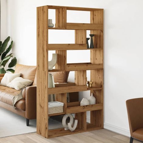 Cloison de séparation chêne artisanal bois d'ingénierie (1/5)