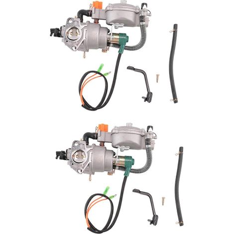 Kit de conversion GPL et GNV à double carburateur GX390 188F pour générateurs Predator 7000, 8500, 8750 et 9000 (2 carburateurs GX390 188F). (1/5)