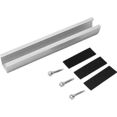 Morsetto terminale, struttura in alluminio resistente, facile installazione, set da 4 pezzi (1/5)
