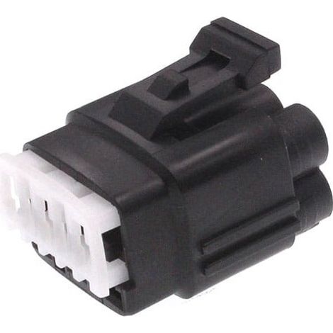 Connettore TS SEALED series maschio porta femmina 6 vie con basetta di fissaggio