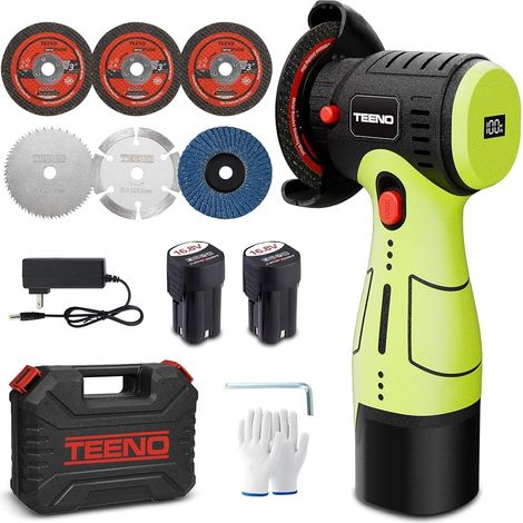 Meuleuse d'Angle Sans Fil Brushless 16,8V 76mm 19500 tr/min (1/5)