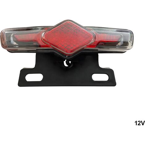 Feu clignotant pour vélo, 12V, 36V, 60V, pour la signalisation et la sécurité lors des changements de direction.-AquaForge