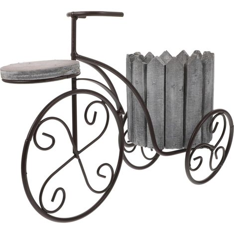 Support de Pot de Fleurs Forme Vélo Étagère Fleurie Multi Balcon Jardin Décoration Extérieure Robuste et Écologique Couleur Aléatoire Couleur Aléatoire (1/5)