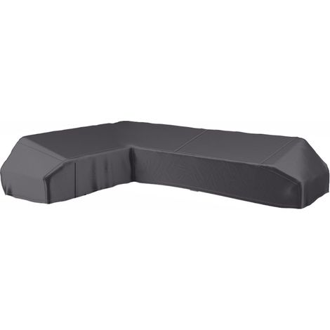 Telo di copertura per set da giardino angolare 7884 50x275x90x30-45-70 sinistra AeroCover grigio Homms (1/5)