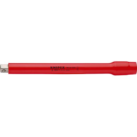 KNIPEX 98 35 250 Prolunga con attacco quadro interno/esterno 3/8" 250 mm
