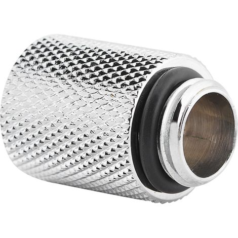 2 adaptateurs de raccord d'extension G1/4 mâle vers femelle pour refroidissement par eau, siège à vis (20 mm) (1/5)