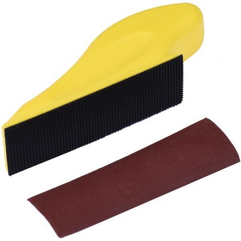 Finger sander sandpaper – 30 pieces, grits 80/120/180/240/400, size 9 x 2.5 cm, red, for wood/metal (1/5)