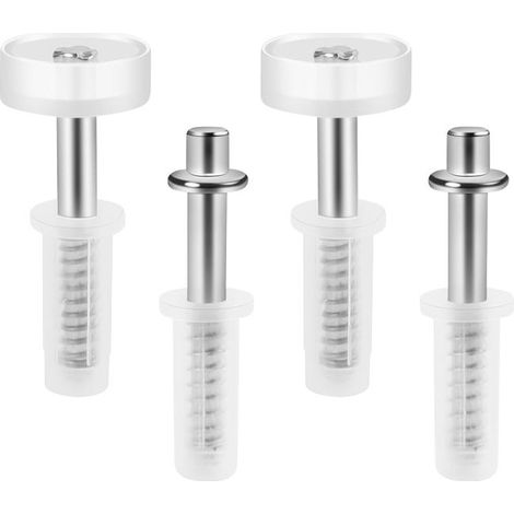 Kit de herrajes para puertas plegables con resorte (4 piezas), kit de herrajes para puertas plegables (1/4)