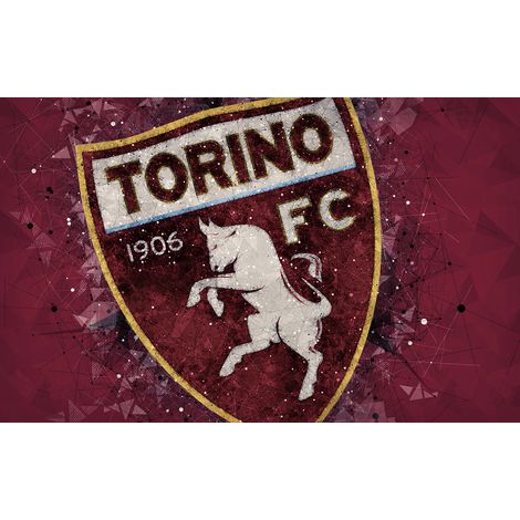 Papier peint panoramique Foot / Football - TORINO FC - 130 cm x 81 cm (1/2)