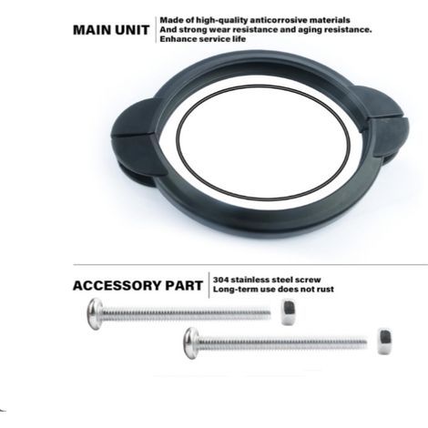 11380 Intex Sandfilterpumpen-Poolfilterclip - Ersatzteile inklusive O-Ringe (1/5)