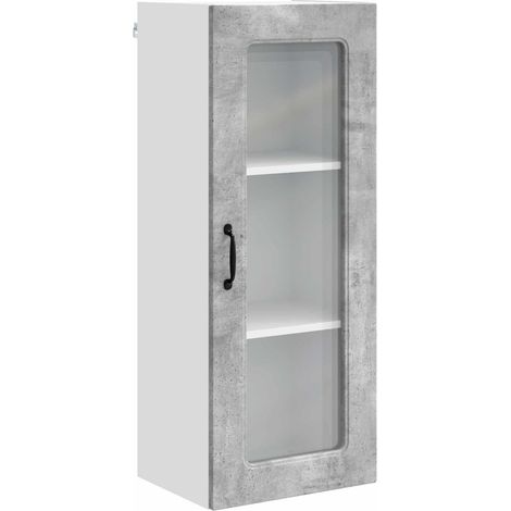 Maison Exclusive - Panneau de lave-vaisselle Kalmar Gris béton 40 x 31 x 100 cm (1/5)