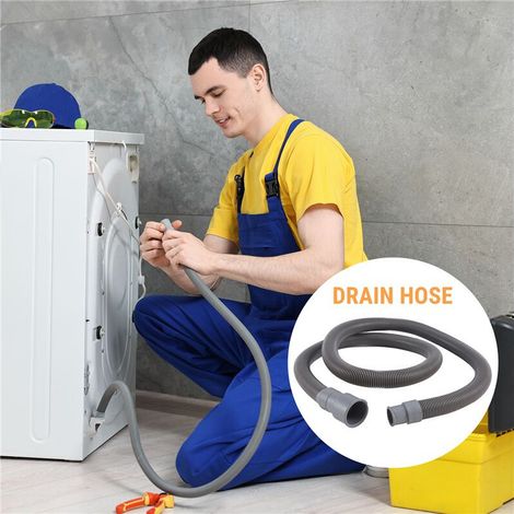 Raccord automatique tuyau vidange lave-linge tambour 1.5 mètre (1/5)