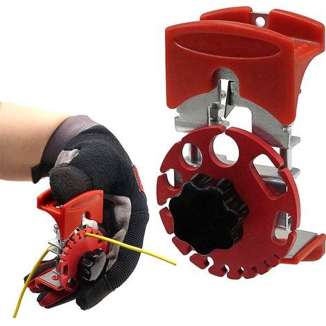 Denudeur Cable Electrique-Manuelle multifonctionnelle Machine à dénuder Le cuivre à Main avec Profondeur réglable-Dapté à diverses scènes (1/5)