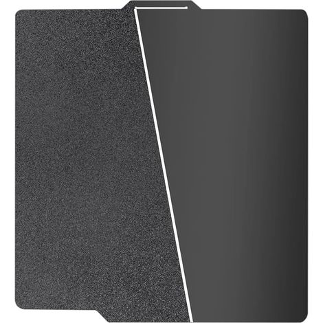 257x257mm Black Double Sided PEI Building Plate for Bambu-Lab A1/X1C/X1/X1E/P1P/P1S, Smooth PEI and Textured PEI Plate (1/5)