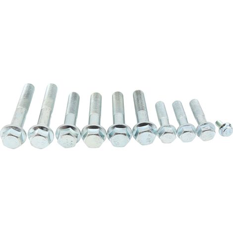Lot de 10 vis boîtier de transmission série K pour carter embrayage démarreur bac huile moteur Acura K20 K24 (1/5)