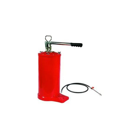 Ingrassatore a Barile per GRASSO da 12 kg MAURER PLUS con tubo rigido in gomma