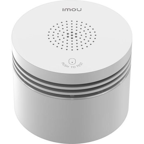 Imou ZS2 rilevatore di fumo bianco con connettività Zigbee WiFi