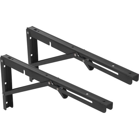 Support d'étagère triangulaire en acier inoxydable, cadre de support d'étagère murale (1/5)