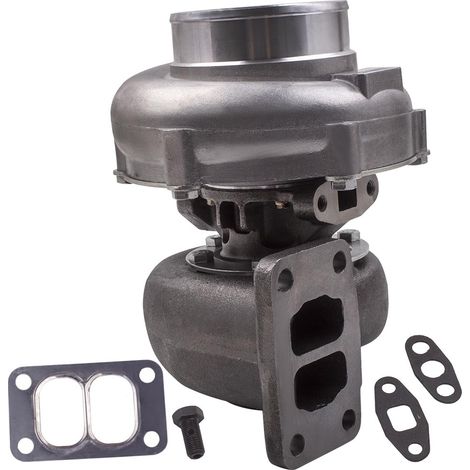 Universal T70 Turbo A/R 0.7 0.82 T3 V Band Flange Oil Cool 500BHP Twin Scroll maXpeedingrods (1/5)