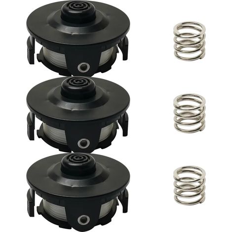 Tête de coupe-bordures avec ressort pour tondeuses à gazon Makita Tap & Go 195858 196146-9 DUR181Z DUR141 - Accessoires et outils de jardin