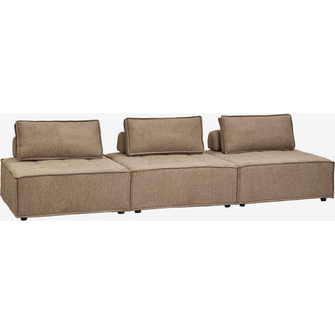 SKLUM 3-teiliges modulares Sofa aus Vermont-Stoff                                   