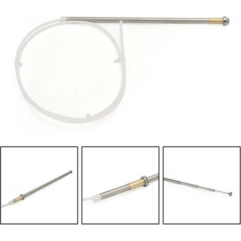 Antenna elettrica universale AM/FM per veicoli Mercedes-Benz (modelli W140, W124, W202, W210, R129 – anni 1992–2002), compatibile con radio analogiche tradizionali, installazione semplice senza cablag