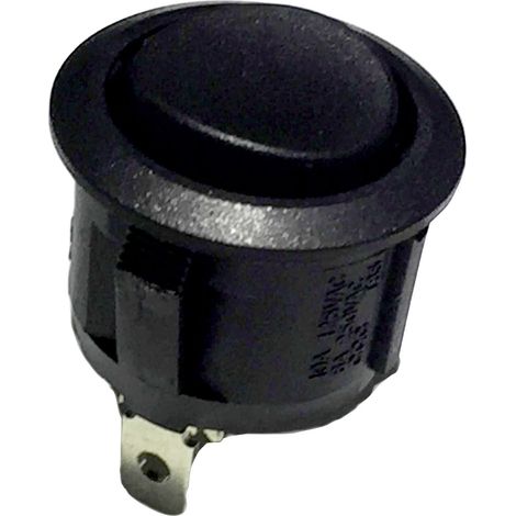 TRU COMPONENTS 701264 Wippschalter R13-112F B/B 250 V/AC 6 A 1 x Aus/(Ein) tastend 1 St. (1/2)