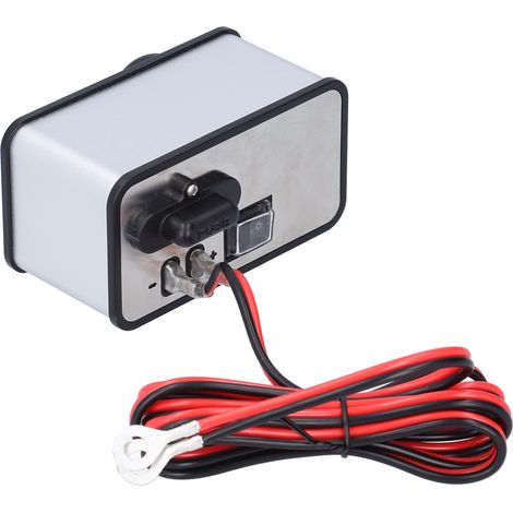 Adaptateur Prise Allume-Cigare 12V Moto USB Type-C Étanche Chargeur Alimentation Téléphone Argent (1/5)