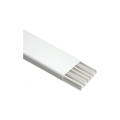 Canale Battiscopa E Cornice 130X28 Bianco (2Mt) (Elettrocanali Cod. Ec20201)