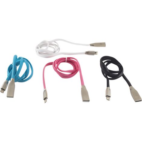 Cavo dati universale 1mt ricarica dati micro-usb USB 2.0 colorato LD-8155 DR