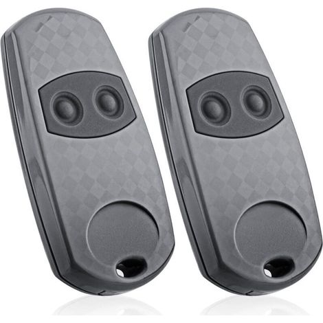 Télécommande de porte de garage universelle (2 pièces), compatible avec les séries Came Top et Hormann, Marantec Systems, idéale pour les véhicules et les systèmes domotiques. (1/4)