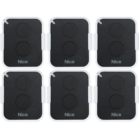 Pack de 6 Télécommandes NICE Era-One ON2E 433.92MHz (1/4)