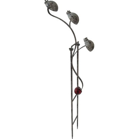 Tuteur mobile jardin Coccinelles 11x5x40cm (1/2)