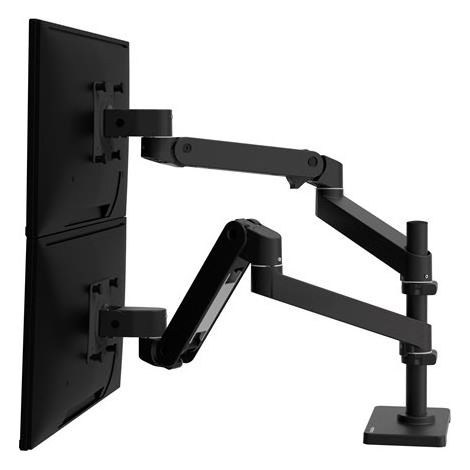 Ergotron LX Pro Monitorhalterung Schwarz Höhenverstellbar Ergonomisch (1/5)
